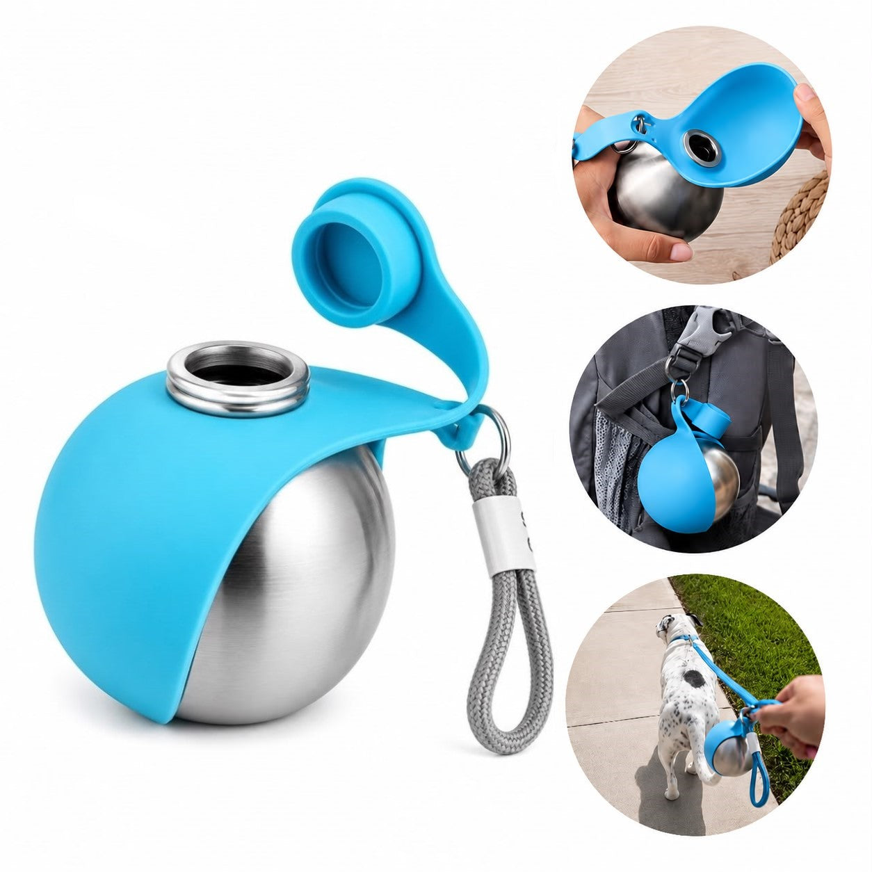 Botella de agua portátil para mascotas
